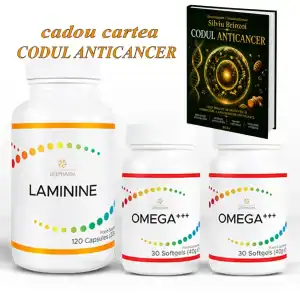 1 Laminine cu 2 Omega, cadou carte