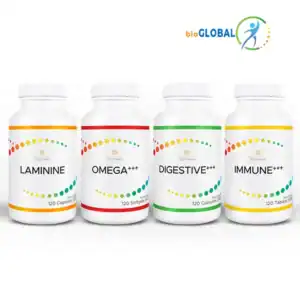 Pachet suplimente LifePharm. Laminine, Omega, Immune, Digestive.