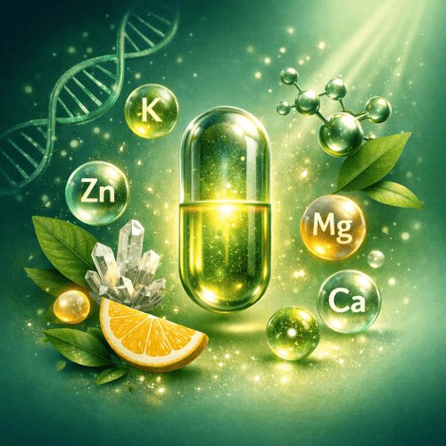 Capsulă cu vitamine și minerale. Oncomineral Axiomed