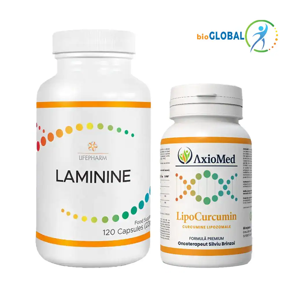 Suplimentare premium pentru sănătate: Laminine, Lipocurcumin 95%