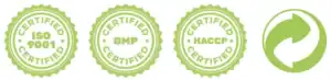 Certificări ISO, GMP și HACCP