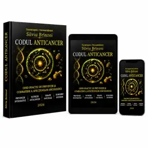 Codul Anticancer Pachet Promo - coperta carte tiparita + eBook Silviu Brinzoi