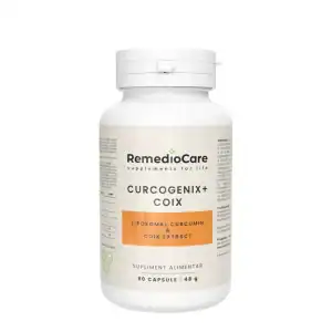 Curcogenix Coix curcumină lipozomală cu quercetină și Coix RemedioCare