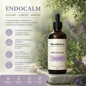 EndoCalm picături sublinguale cu zinc și myo-inozitol RemedioCare