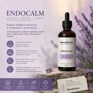 EndoCalm picături sublinguale cu zinc și myo-inozitol RemedioCare