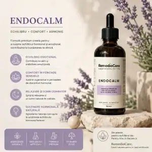 EndoCalm picături sublinguale cu zinc și myo-inozitol RemedioCare