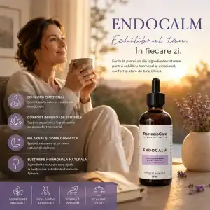 EndoCalm picături sublinguale cu zinc și myo-inozitol RemedioCare