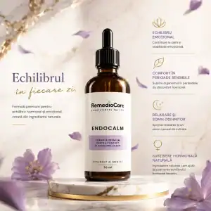 EndoCalm picături sublinguale cu zinc și myo-inozitol RemedioCare